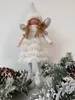Zimní vánoční figurka 40cm skřítek sněhový anděl Vánoční Náhled obrázku produktu 4
