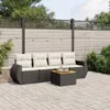 The Living Store 5-tlg. Garten-Sofagarnitur mit Kissen Produktbild-Vorschau 2