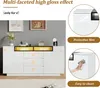 MODFU Buffet de Cuisine Bar avec LED - 2 Portes et 3 Voir les images du produit 5