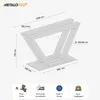 MetaloPro V-Frame Tischgestell, Stabile Metall Tischbeine Produktbild-Vorschau 3