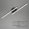 LED Deckenlampe 12W 960lm 3000K 2-Stäbe Wohnzimmer 56cm Produktbild-Vorschau 5