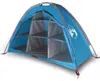 vidaXL Camping-Organizer-Zelt 9 Fächer Blau Wasserdicht Produktbild-Vorschau 1