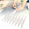 6,3 cala Rozszerzalna aluminiowa linijka krawiecka – Podgląd zdjęcia produktu 8