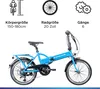 Zündapp Z101 20 Zoll Elektro Klapprad für Erwachsene 150 - Produktbild-Vorschau 3