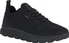 A single black GEOX Spherica A sneaker shown from a side-diagonal angle. Produktbild-Vorschau