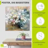 ARTland Poster Strahlend weiße Tulpen I Größe: 50x50 cm Produktbild-Vorschau 2