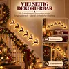 LED Weihnachtsdeko Rentier 7-teilig, 3D Holz Wanddeko, Produktbild-Vorschau 6