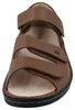 Sandalias cómodas para hombre en color marrón Vista previa de la imagen del producto 5