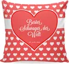 Mr. & Mrs. Panda kuschelkissen 40x40 Schwager - Geschenk, Produktbild-Vorschau 1