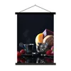 MuchoWow® Textilposter Rustikal - Obst - Käse - Tisch - Produktbild-Vorschau 1