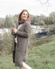 Knit Factory Bobby Lange Strickjacke - Cappuccino - 36/38 Produktbild-Vorschau 9