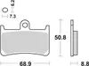 TRW Pastiglia freno Trw Sinter Mcb 611Scr Anteprima dell’immagine prodotto 2