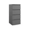 Garderoben-Set BERLIN – Kleiderschrank mit Polsterplatten, Produktbild-Vorschau 4