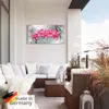ARTland Wandbild Alu für Innen & Outdoor rosa Orchideen auf Produktbild-Vorschau 5