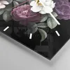 Wanduhr - Quadrat - Glasuhr - Blumen Blumenstrauß Produktbild-Vorschau 5