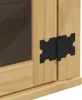 Szafkowy SKI Miodowy Brąz 80 x 32 x 60 cm Lite drewno Podgląd zdjęcia produktu 9