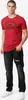 T-shirt hommes regular fit ORIGINAL Marl Red/Black M Voir les images du produit 5
