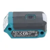 A close-up, side view of a Makita LED battery-powered flashlight. Produktbild-Vorschau