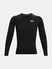 Under Armour Ua Hg Armor Comp Ls-Schwarzes T-Shirt Produktbild-Vorschau 1