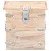 vidaXL Truhe 40x40x40 cm Akazie Massivholz Produktbild-Vorschau 2