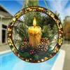 GKA XL Kerze Weihnachten Advent 20 cm Buntglas Lichtfänger Produktbild-Vorschau 3