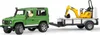 bruder Land Rover Defender  mit Mini-Bagger , Maßstab 1:16 Produktbild-Vorschau 16