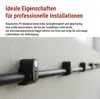 Kabelschelle 6 mm, schwarz, 50 Stk Anteprima dell’immagine prodotto