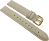 Beach XL Ersatzband Uhrenarmband Kalbsleder Grau-Beige Produktbild-Vorschau 1