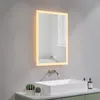 50x70 cm Badspiegel mit Beleuchtung polierte Kante LED 4 mm Produktbild-Vorschau 2