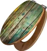 banjado Design WC Sitz Bambus Absenkautomatik -Grünes Holz Produktbild-Vorschau 1