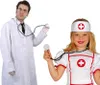 Arzt Krankenschwester Stethoskop Karneval Medizin Zubehör Produktbild-Vorschau 7