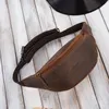 Paolo Peruzzi Echtes Leder Herren Bauchtasche Vintage-Stil Produktbild-Vorschau 8