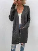 ASKSA Cardigan manches longues femme Manteau en tricot Voir les images du produit 5