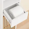 SoBuy Badezimmer-Hochschrank mit 2 Türen Aufbewahrungsmöbel Produktbild-Vorschau 7