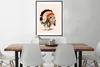 MuchoWow® Gerahmtes Poster Tier - Eule - Indianer - Vogel Produktbild-Vorschau 3