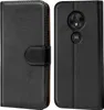 A black flip case for a smartphone is shown, with the phone inside the case on the right side. Náhľad obrázku produktu