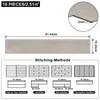 TWOLIIN PVC Bodenbelag Selbstklebend Fliesen Vinylboden Produktbild-Vorschau 2