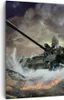 Bild auf Leinwand - Leinwandbild - Einteilig - Krieg Panzer Produktbild-Vorschau 1