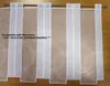 1 Teil Kurzgardine - Panneaux weiß ca. 16 x 45cm (B/H) Produktbild-Vorschau 3
