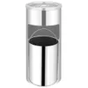 vidaXL Wandaschenbecher Edelstahl 26 L Produktbild-Vorschau 4