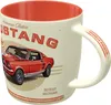 Keramický Hrnek Ford Mustang 1967 Červená Náhled obrázku produktu 5