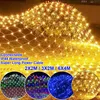 3mx2m LED Lichternetz, Warmweiß, 20m-200 LEDs, Timer, 8 Produktbild-Vorschau 1