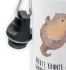 Mr. & Mrs. Panda Kindertrinkflasche Otter Umarmen - Weiß - Produktbild-Vorschau 3
