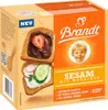 Brandt Zwieback Sesam mit Meersalz knuspriger Zwieback Packung 200g Produktbild-Vorschau