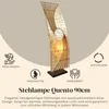 Stehlampe Quento 90cm Capiz Rattan Scheibenleuchte elegant Produktbild-Vorschau 7