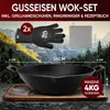Litinová pánev wok GUSSKÖNIG - 36 cm robustní pánev wok pro Náhled obrázku produktu 11
