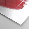 Bilder auf glas - Einteilig - Rot Farben Stück - 70x50cm - Produktbild-Vorschau 5