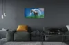 Glasbilder 100x50 Wandkunst Feld Einhorn Mond Produktbild-Vorschau 4