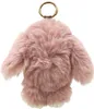 Schlüsselanhänger "Plüsch-Hase" rosa Produktbild-Vorschau 2