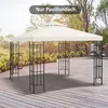 Vervangend dak voor metalen tuinpaviljoen, partytent, Productafbeelding-voorbeeld 2